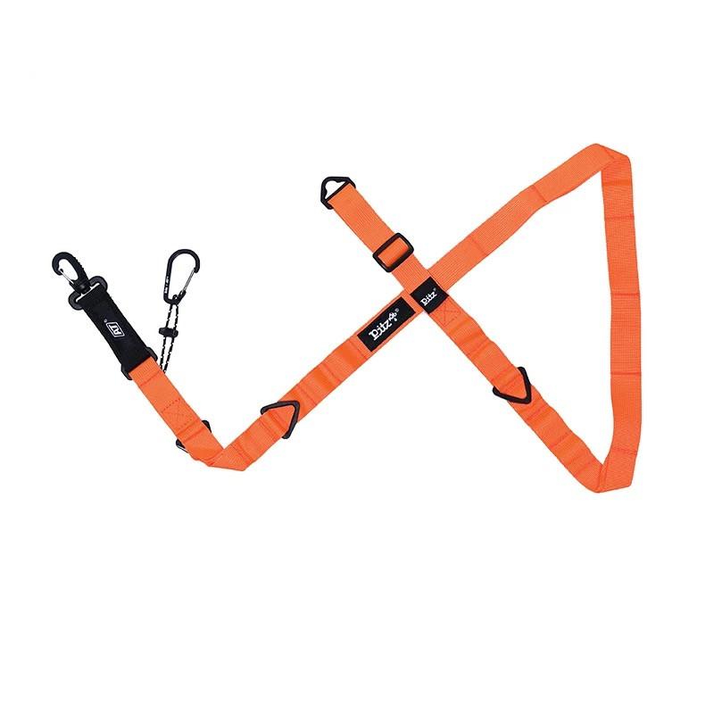 

Outdoor Camping Multi Hanging Point Tactical Crossbody Strap Multifunction Adjustable Orange Bag Strap Accessories оранжевый