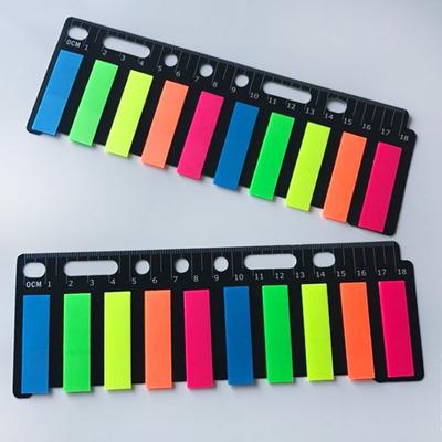 Semne de carte creative Autocolante Animale Mici Fâșii de Markere Autocolante Index Plastic Se Poate Scrie Autocolante Conveniență Etichete pentru Paginare Papetărie
