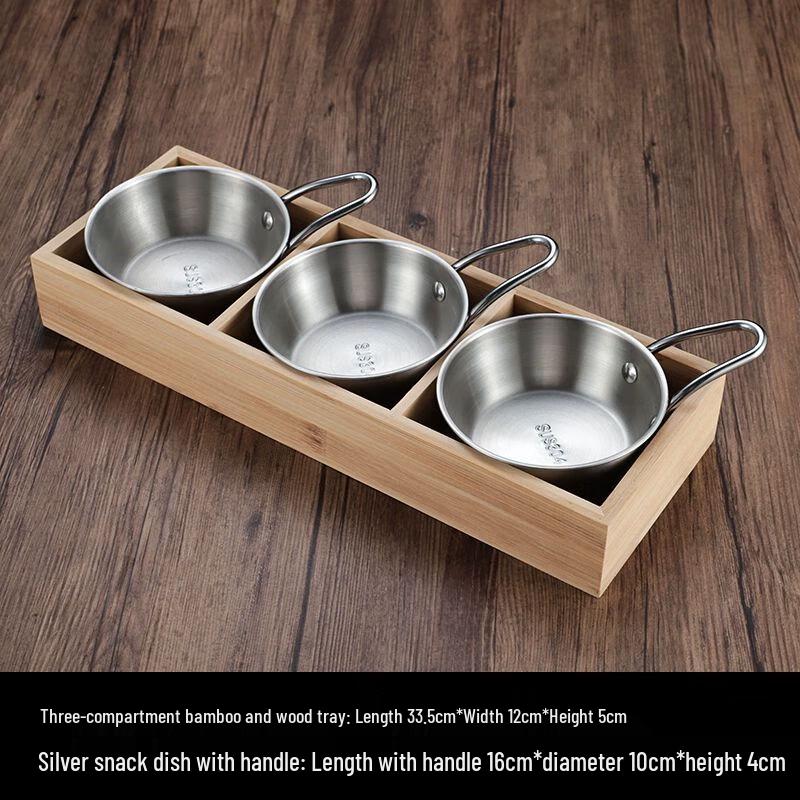 Creative Multi-Compartment Hotpot & BBQ Serving Tray