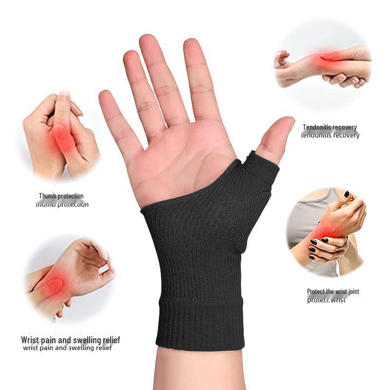 Tingbai Half-Finger Sports Wrist Support Gloves