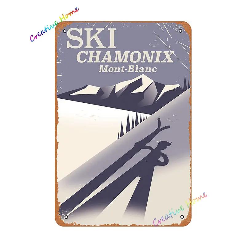 Essen Schlafen Skifahren Metallschild Skifahren Blechschild Wanddeko für Sport Hütte Lodge Berg Skifahren Deko Perfektes Dekoschild 8x12inch