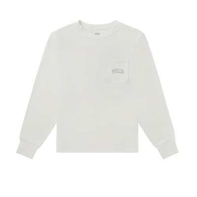 Langärmeliges Bequemes Leichtes Figurbetontes Sweatshirt Damenoberteile Beige VN0A5ASBFS8