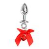 Bell With Bow Pendant Anal Plug Gemstone Buttplug With Flirting Nipple Clamps Fetish Role Play Sex Toys Exotic Accessories