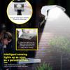 Outdoor Motion Sensor Solar Lights Fake Security Camera Solar Wall Lamp Garden Lamp 3 Lighting