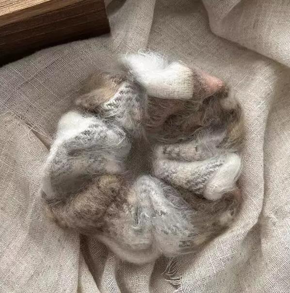 South Korea Autumn and Winter Large Intestine Hair Band Women's Gentle Headband 2025 New High-end Rubber Band Hair Rope Hair Accessories