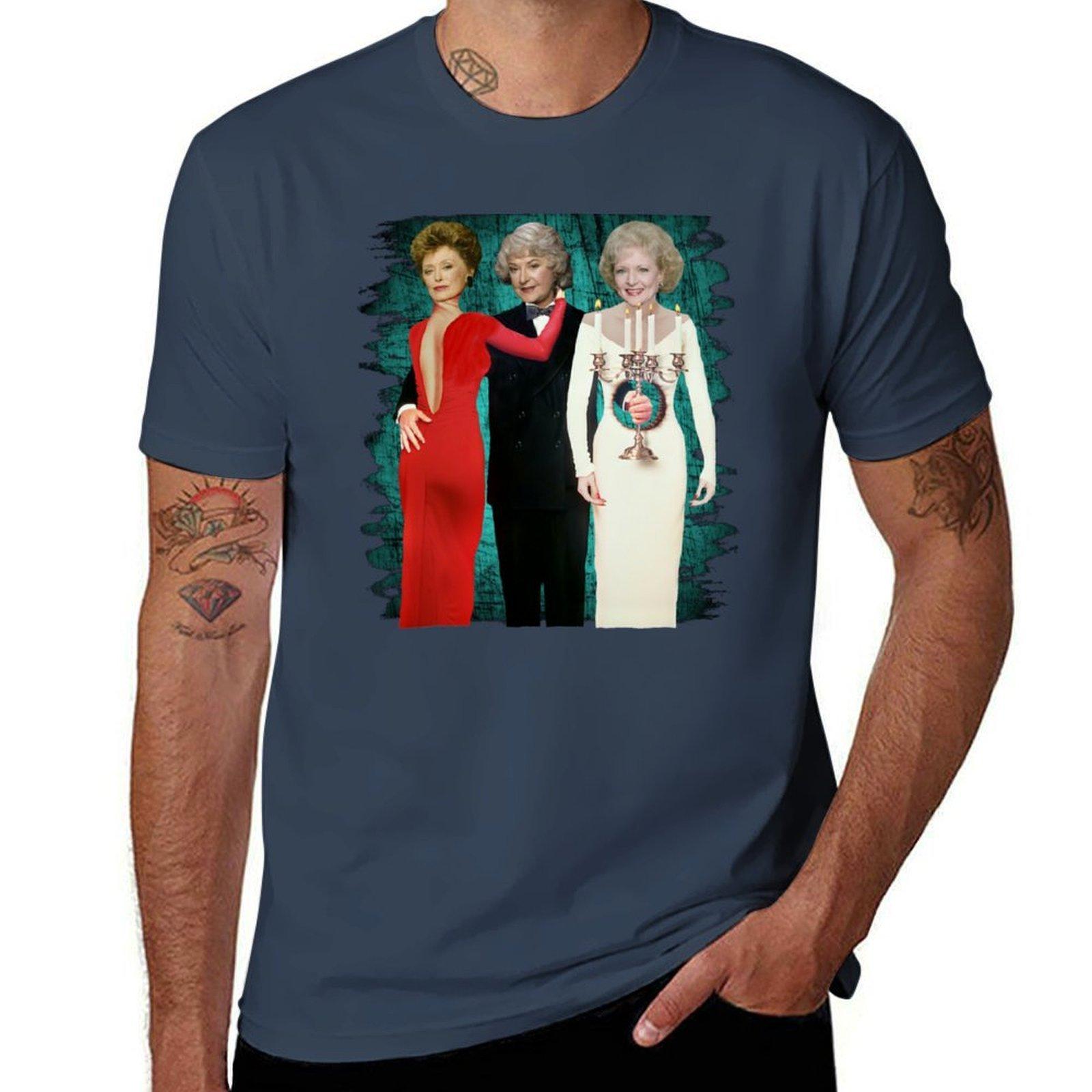Golden Girls Death Becomes Her Tshirt Urban Style Casual Short Sleeve Top S