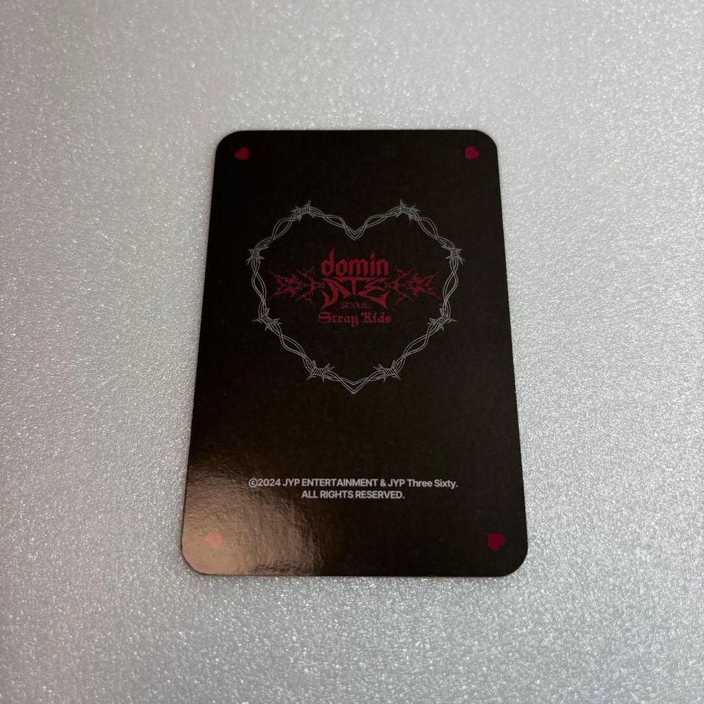 [USED] Stray Kids Bang Chan ATE CAFE Trading Card Cookie