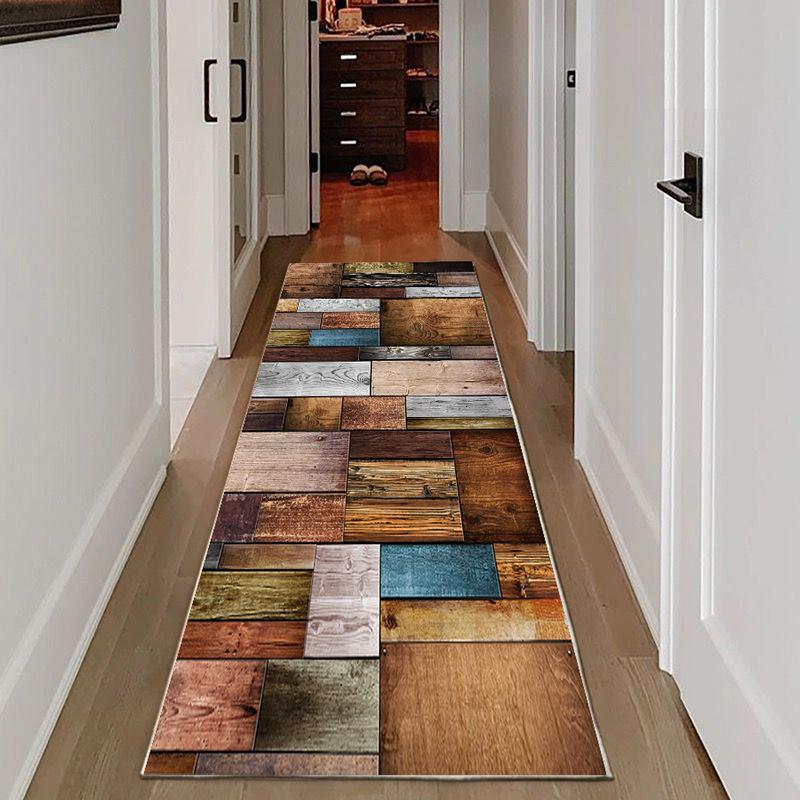 Bohemia Style Carpet Corridor Hallway Longe Area Rugs Stairway Runners Customizable 2M/3M Floor Mat Home Porch Entry Doormat