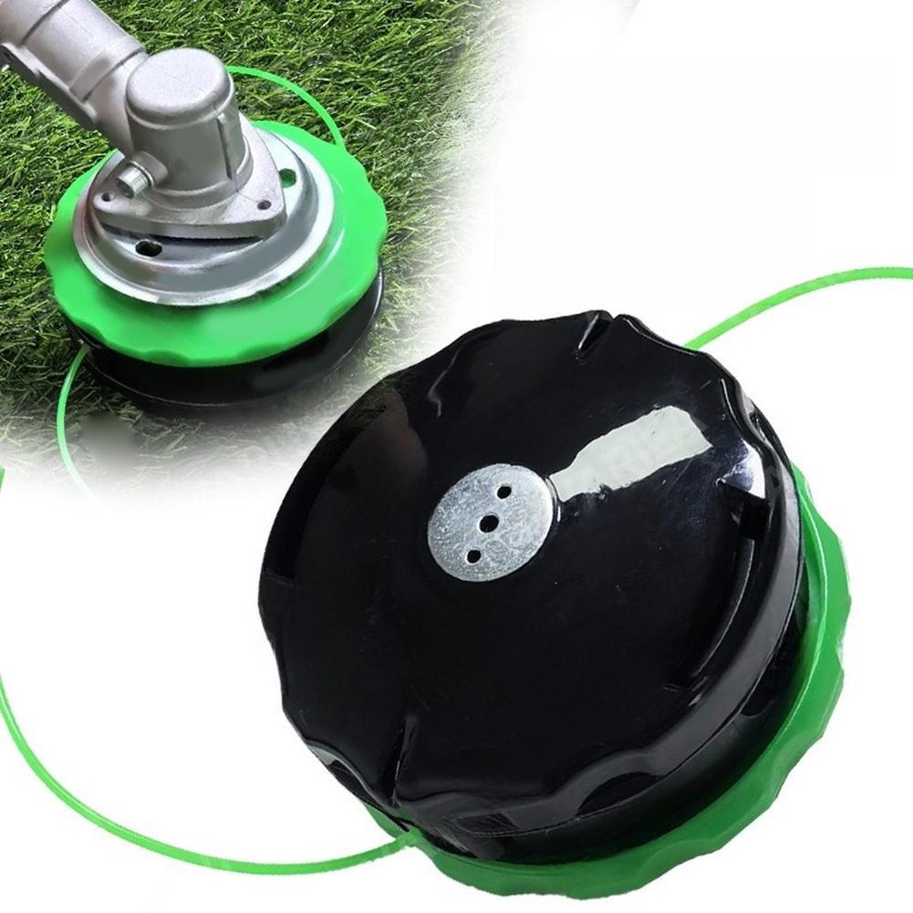 Nylon Grass Trimmer Head M10x1.25mm For Gas Electric Lawn Mower Brush Replacement Parts Garden Yard Tool Accessories