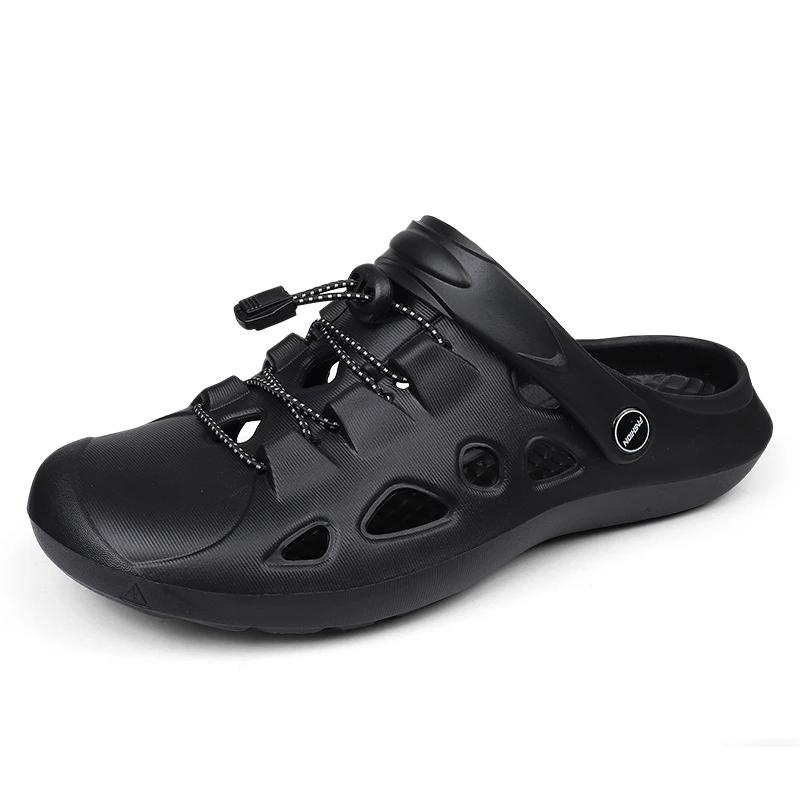Fashion Summer Outdoor Men's Clogs Breathable Beach Sandals Man Garden EVA Clogs Lightweight Slides Male Slippers Casual Sandale Homme