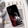 Soft Black B-Berserk Guts Phone Case for Samsung S25/S24/S21/S22/S23/S30/Ultra/S20/Plus/Fe/Lite - Protective Cover