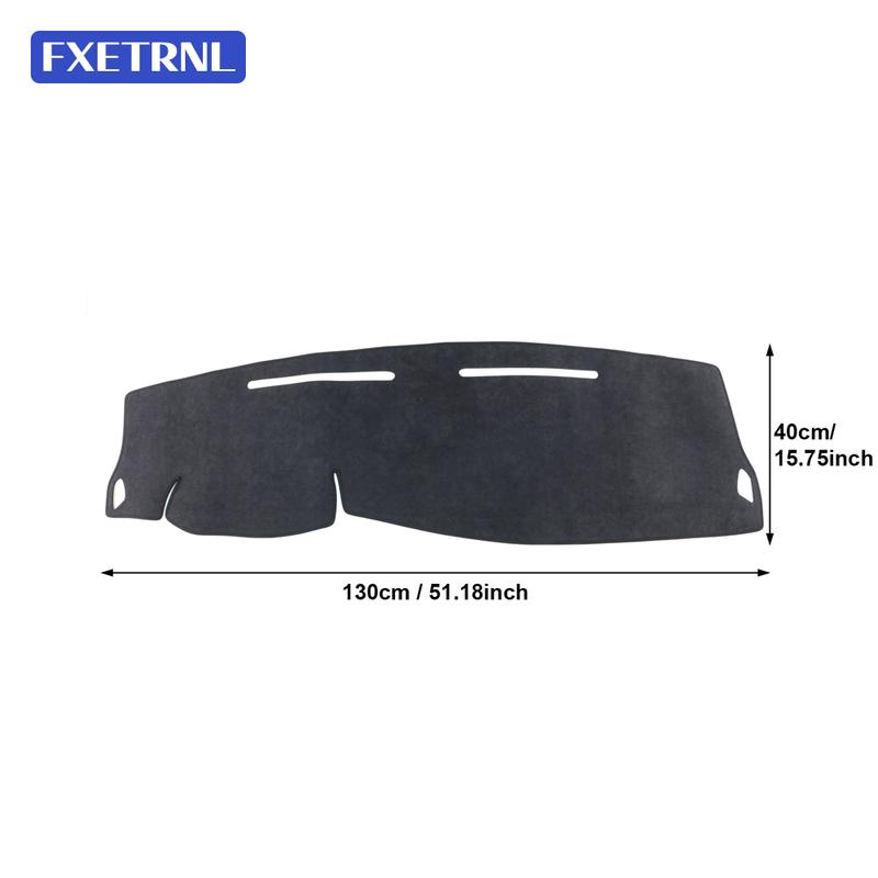 For Dacia Duster 3 2024 2025 2026 for Dacia Bigster 2025 2026 Avoid Light Pad Car Dashboard Cover Flannel Mat Accessories