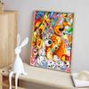 Disney Diamond Painting Disney All Star Dogs Illustration Mosaic Art DIY Cross Stitch Embroidery Set Full Diamond Home Decor Gift