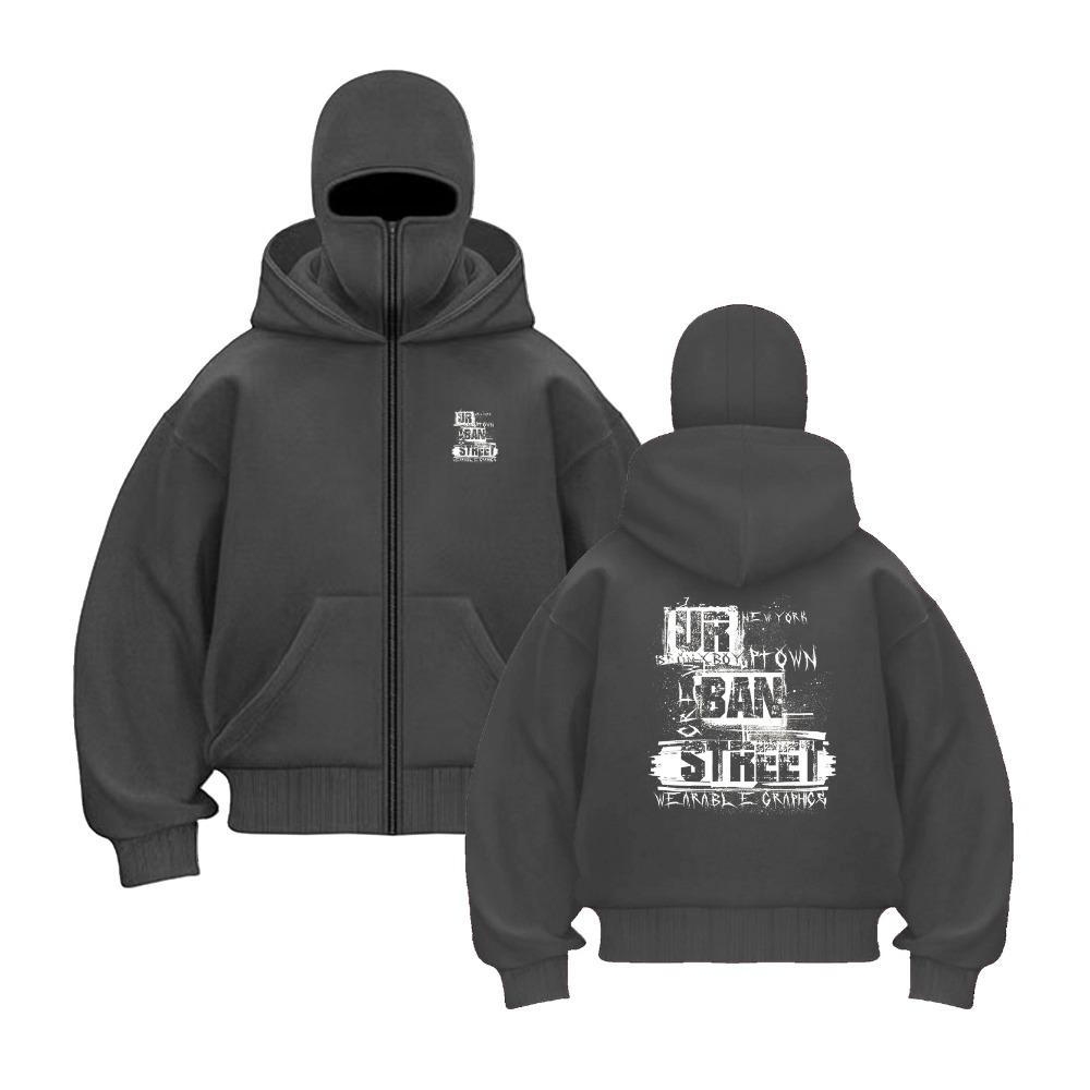 Tide Chart Letters Fashion Print Men's Casual and Comfortable Hoodie Long-Sleeve Hoodie Autumn Casual Matching Tops