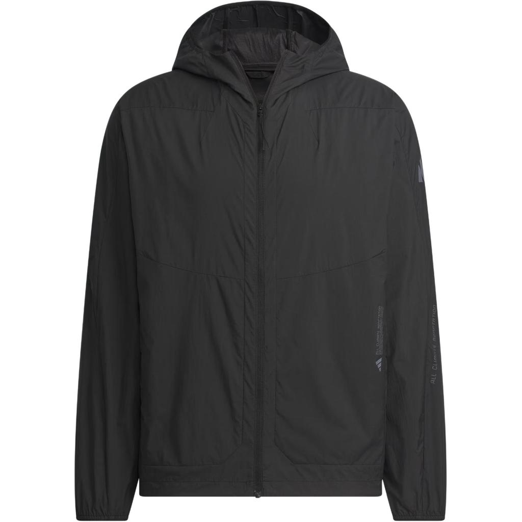 Adidas City Escape Lightweight Hooded Casual Sports Fashion Jacket Men Jacket Black JZ8401