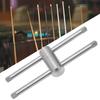 Stainless Steel Billiard Cue Tip Suppressor Tool Shaper for 11Celsius14mm Snooker Stick