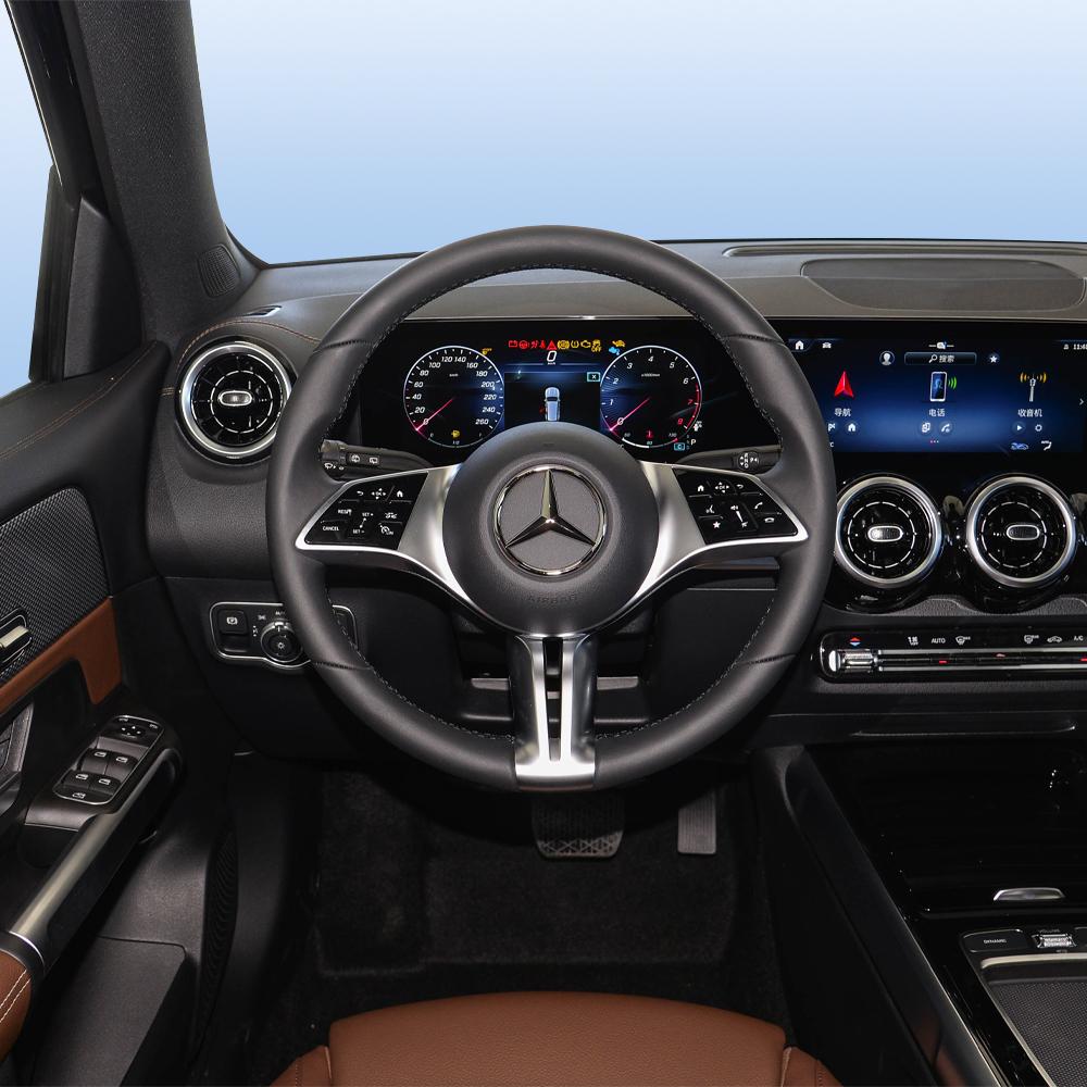 2025 Hot For Benz 52/58mm ABS Emblem Car Steering Wheel Cover Logo Sticker for Mercedes Benz W203 W206 W212 W167 W166 W247 C E G