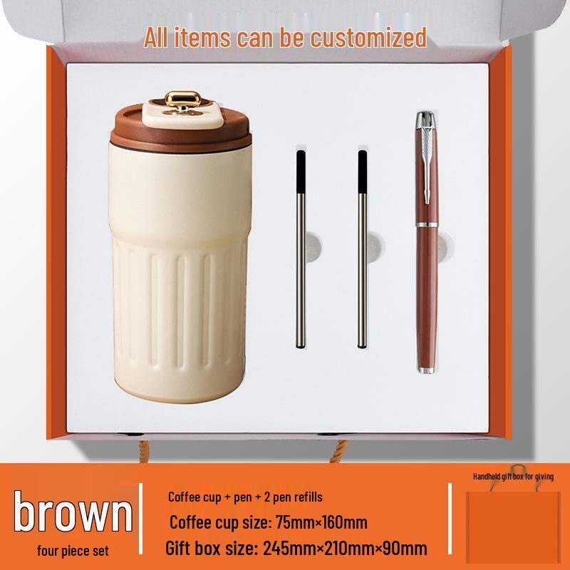 Custom Brass Bookmark Set - Premium Corporate Meeting Gift with Logo