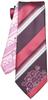 Florence Spec Sumikkogurashi Striped Necktie, Wine 1, Standard Size