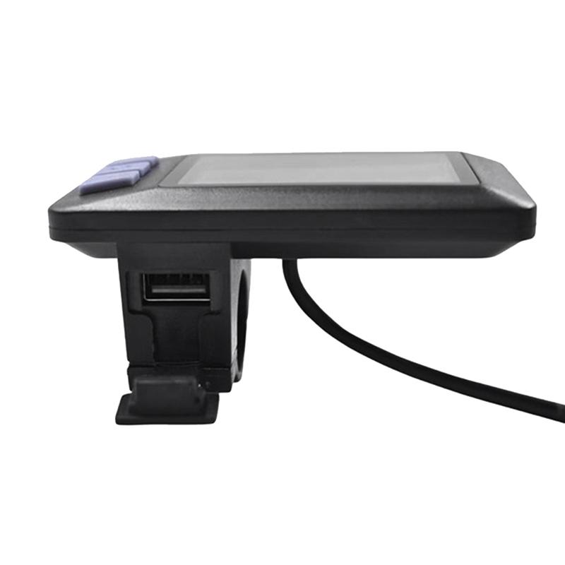 P3H Electric Bike Meter Display Panel Meter Display 24V 36V 48V 60V For Electric Scooter (6PIN)