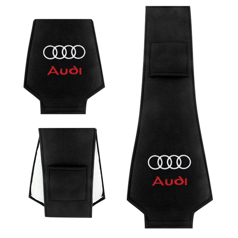 1pcs Car Seat Back Headrest Pillow Dustproof Cover for Audi C5 C6 C7 A4 B6 B8 B7 A6 A3 A5 Q3 Q5 Q7 8P S3 S5 S1 S4 S2 RS3 RS4 RS5 RS6 RS8
