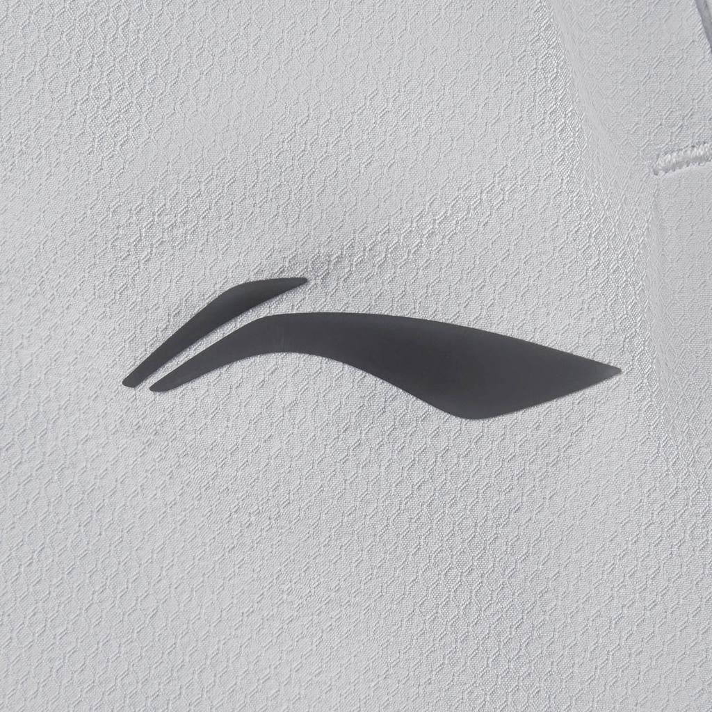 Li Ning Fitness Series Solid Color Simple Versatile Comfortable Sports Shorts Men shorts Geological-Gray AKSV121-4