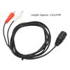 1.5m/4.9ft DIN 7 Pin Female to Dual RCA Male Cable Flexible RCA Audio Cable  Home Audio Setup