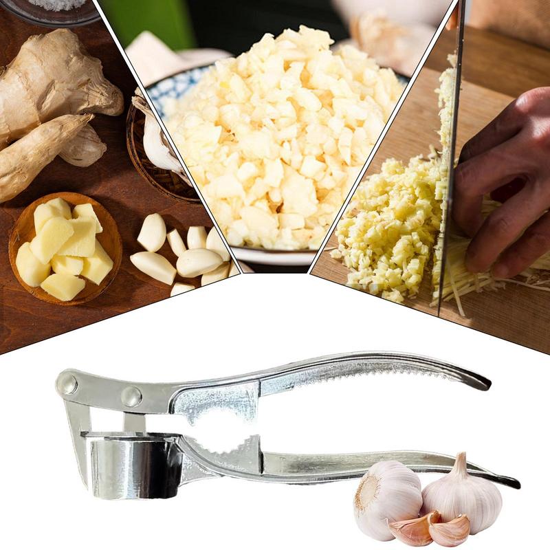 Garlic Press Mincer Walnut Crusher Tool Multifunctional Kitchen Accessories Easy To Clean Garlic Smasher For Home Use Picnic And