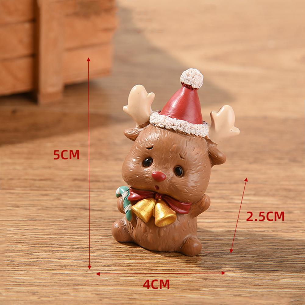 Christmas  Ornaments Creative Mini Animal Shaped Christmas Tree Home Decoration