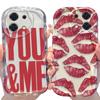 Red Lips Wave Case for Xiaomi Redmi Note 14 13 12 11 10 Pro Plus 5G 9 14C 13C 4G 12C 10C 10S A2 A1 Shockproof Silicone Cover