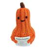 Halloween Pumpkin Decoration Crochet Pumpkin Hug Handmade Positive Energy Ornament for Mental Health Support
