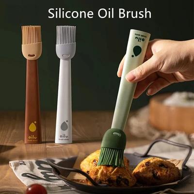 Spazzola per olio per barbecue in silicone Torta fai-da-te Pane Burro Spazzole da forno Cucina Cottura Accessori per barbecue Strumenti per barbecue