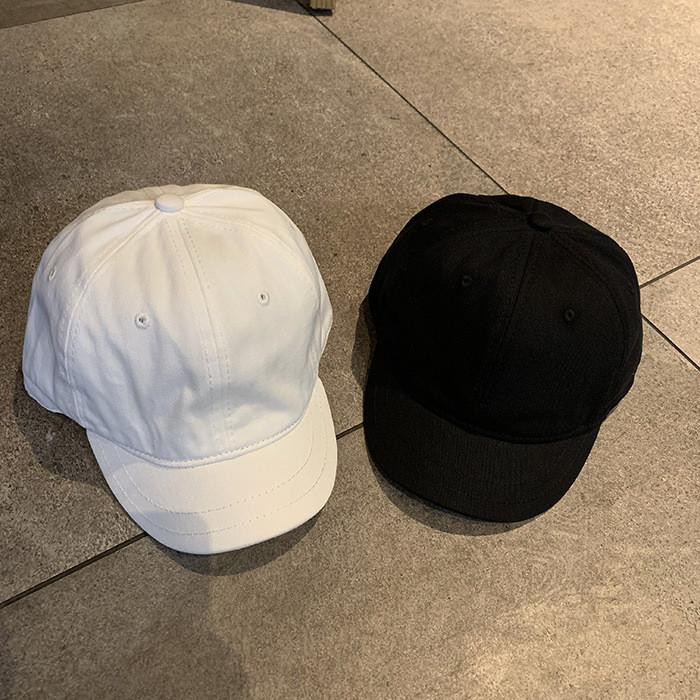 Baseball Cotton Retro Cap Shortbrim Unisex Adjustable Casual Street Hat