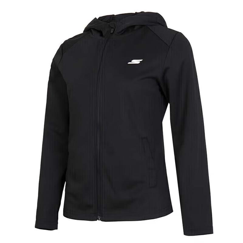 Skechers Women's Autumn Sports Knit Hooded Jacket