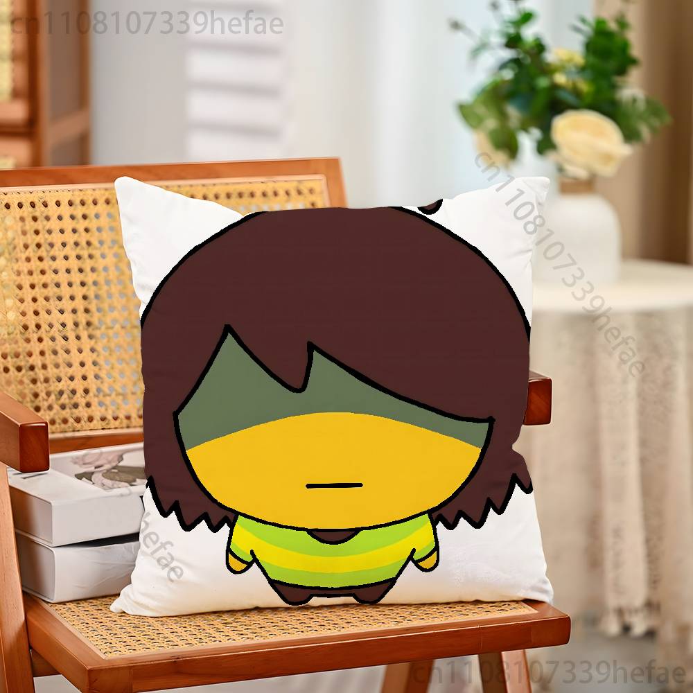 

DDeltaruneS Kris Pillow Case Plush Pillow Cases Home Decoration Pillow Cover for Sofa Bed Chair Living Room 30x30cm