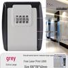 Wall-Mounted Anti-Theft Key Lock Box for Homes and Construction Sites