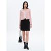 Tweed Mini Skirt Black