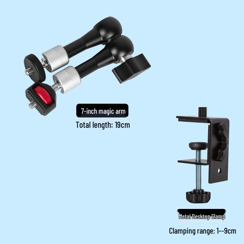 TEXIAN Portable Overhead Shooting Stand with Clamp Arm