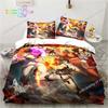 Street Fighter Printed Comfortable Duvet Quilt Cover Pillowcase Bedding Set Children Bedroom Decoration Home Textile