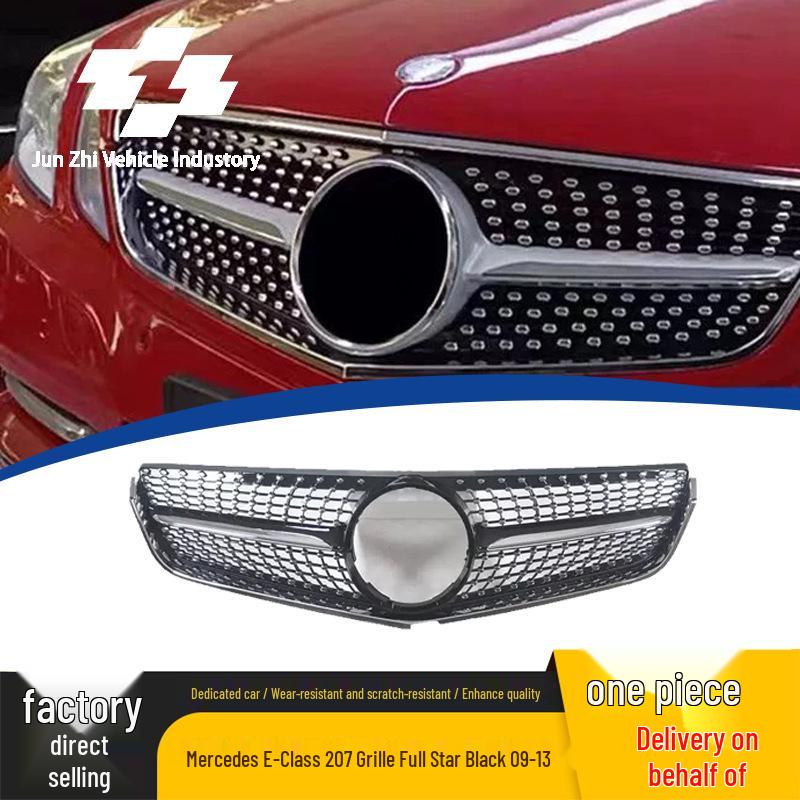 Starry Black Grille for 2009-2013 Mercedes-Benz E-Class W207