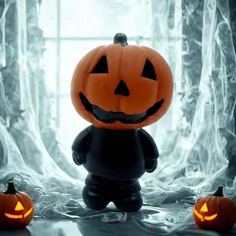 Nowe pluszowe zabawki na Halloween, rękodzieło żywiczne do domu, figurki, Halloween horror i horror