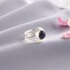 Sodalite Gemstone 925 Sterling Silver Jewelry Handcrafted Ring For Birthday Gift RR-68-24
