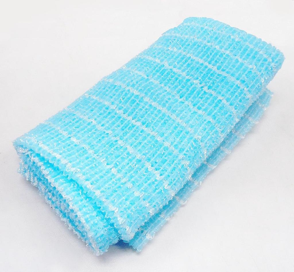 Ohe Body Regular Set of 28cm Wide x 100cm Body Wash Rich Made in Japan Towels, Size, Blue, 2, Approx. Long, Foamy, Towels, Lather,
