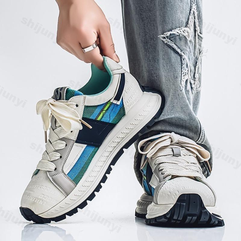 Fashion Fashion Trend Low Top Casual Sports Shoes for Men 2025 Autumn New Mesh Breathable Comfortable Versatile Niche Platform sneakers