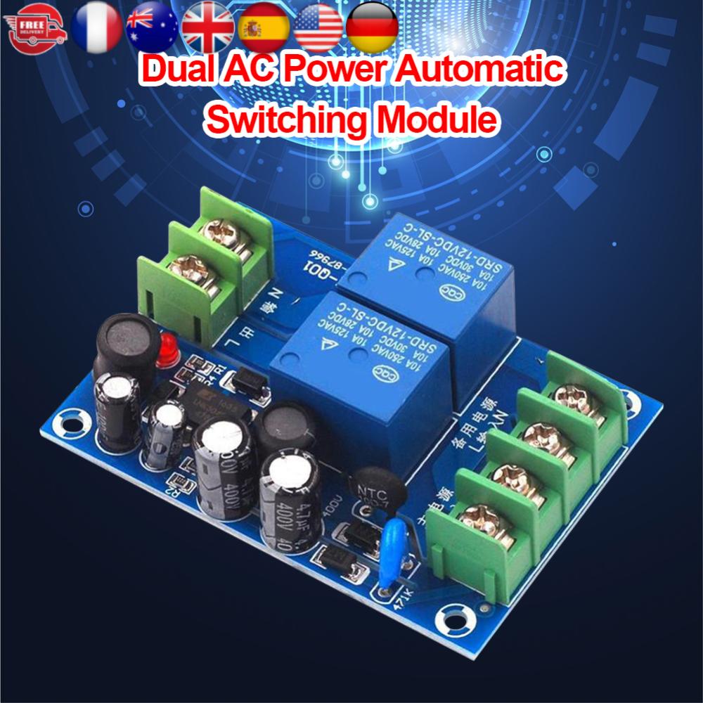 

AC 85-240V 10 Amp Dual Power Supply Automatic Switching Controller Module Board United States