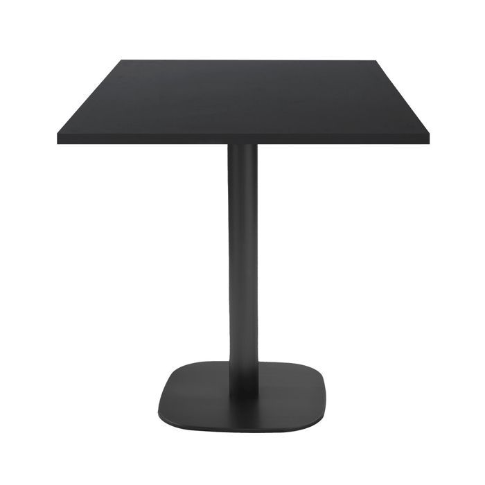 Table 70 x 70 cm - modèle Round noir