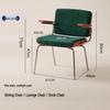 Retro Wabi-Sabi Style Luxury Dining Chair - Vintage Makeup or Dining Chair