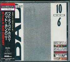 CD BAD COMPANY - 10 From 6 AMCY94 Swan Song 1990 Japan ObiRock Used