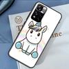 Cartoon Rainbow Unicorn Case For Xiaomi Redmi 13C 10C 12C 14C Redmi Note 14 13 Pro 12 11 9 10 9S 10S 11S 12S Cover