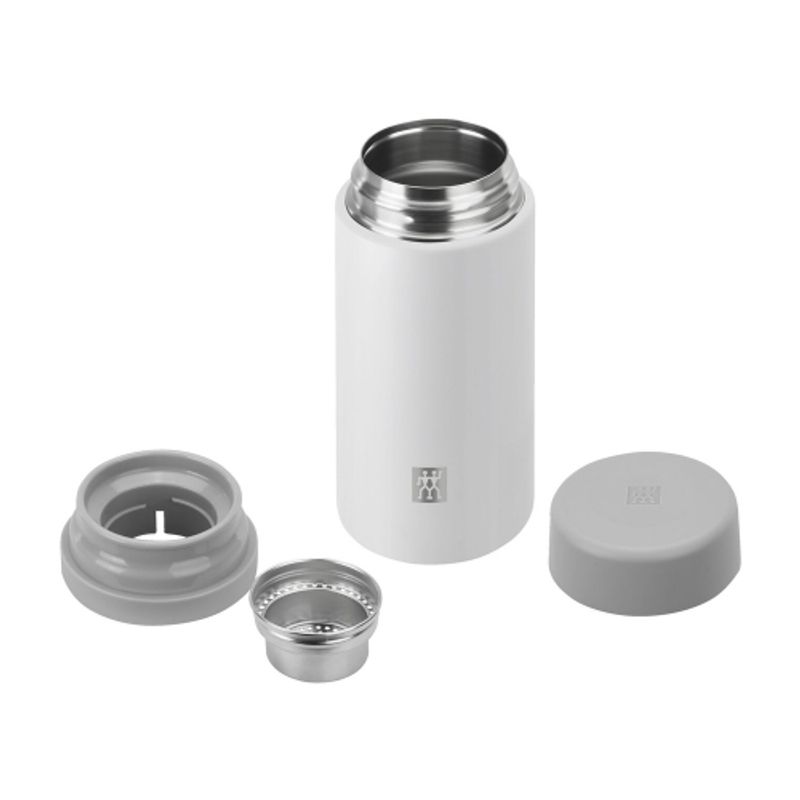 Henkel Zwilling Vacuum Stainless Steel Tea Cooler 420ml (White Gray)